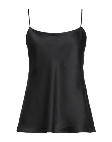 Herno Woman Top Black Size 8 Polyester