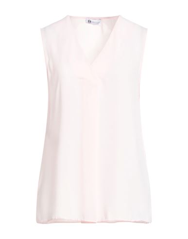 Diana Gallesi Woman Top Light Pink Size 14 Polyester