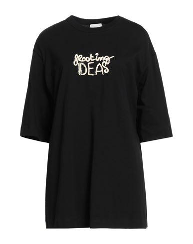 Alysi Woman T-shirt Black Size Xs Cotton