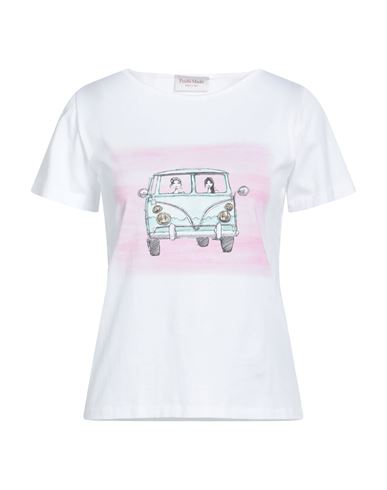 Frida Madè Woman T-shirt White Size S Supima