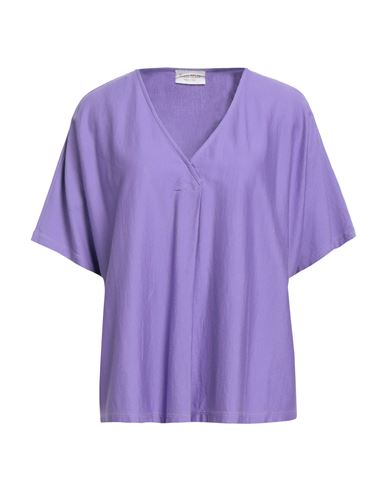 Frida Madè Woman T-shirt Mauve Size L Supima In Purple