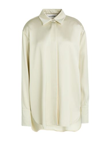 Jil Sander Woman Shirt Ivory Size 8 Viscose, Silk In White