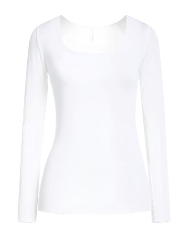 Daniele Fiesoli Collezione N_01 Woman T-shirt White Size Xs Viscose, Nylon, Wool, Elastane In White
