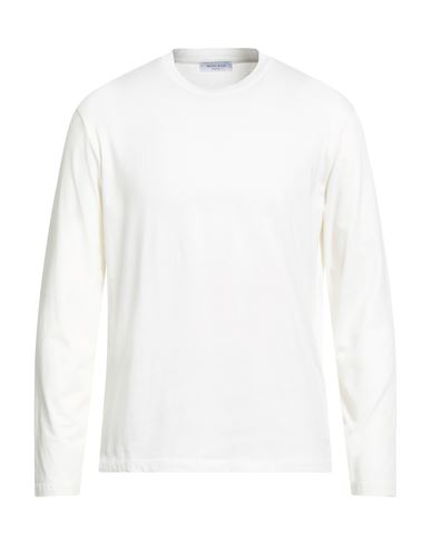Wool & Co Man T-shirt White Size Xxl Cotton, Elastane In White