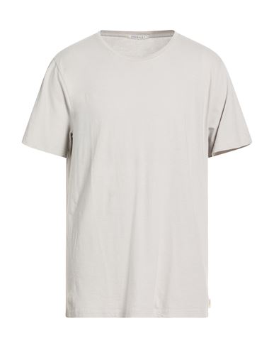 Crossley Man T-shirt Light Grey Size Xxl Cotton In Gray