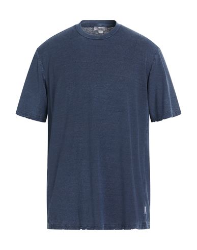 Crossley Man T-shirt Navy Size Xxl Cotton, Cashmere In Blue