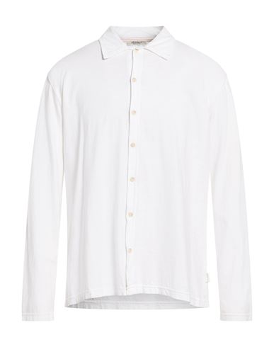 Crossley Man Shirt White Size Xl Cotton In White