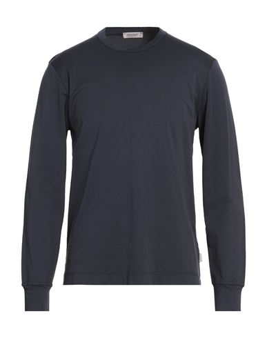 Crossley Man T-shirt Navy Size Xxl Cotton In Blue