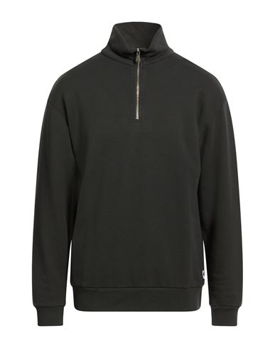 Crossley Man Sweatshirt Charcoal Size L Cotton In Gray