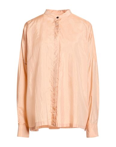 Jil Sander + Woman Shirt Blush Size 6 Polyamide, Silk In Neutral