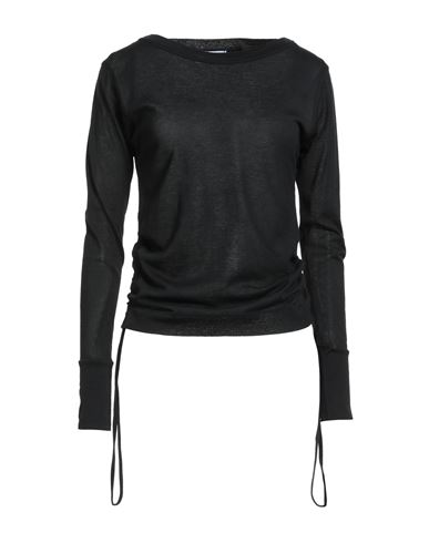 Daniele Fiesoli Collezione N_01 Woman T-shirt Black Size L Cotton In Black