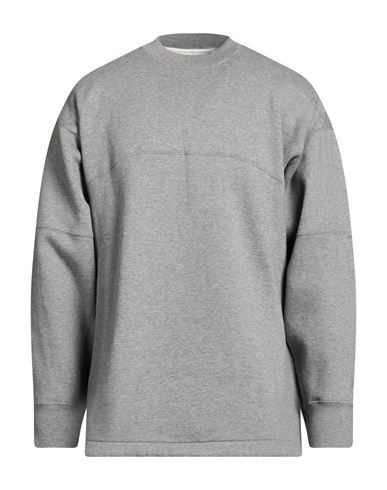 Jil Sander Man Sweatshirt Grey Size S Cotton In Gray