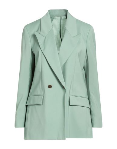 Marsēm Collection Woman Blazer Light Green Size 6 Virgin Wool