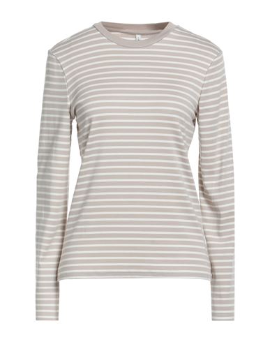 Only Woman T-shirt Ivory Size S Modal, Cotton, Elastane In Multi