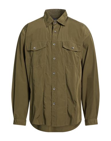 Frizmworks Man Shirt Military Green Size Xl Polyester, Cotton