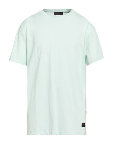 Peuterey Man T-shirt Light Green Size Xxl Cotton In Blue