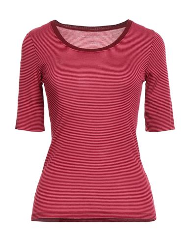 Majestic Filatures Woman T-shirt Garnet Size 1 Viscose In Red