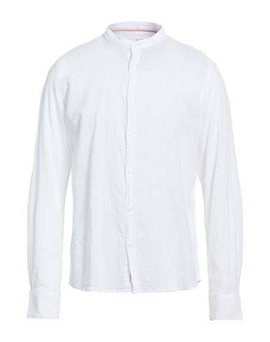 Yes Zee By Essenza Natural Feeling Man Shirt White Size Xxl Linen, Cotton