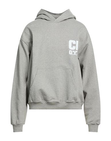 Cole Buxton Man Sweatshirt Grey Size L Cotton In Gray