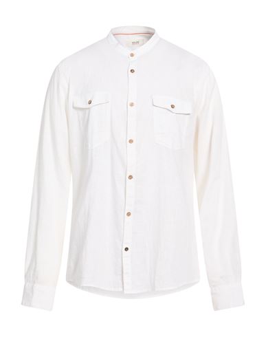 Yes Zee By Essenza Natural Feeling Man Shirt White Size Xxl Linen, Cotton