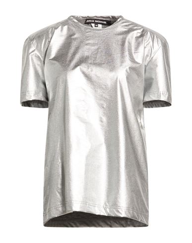 T-shirts Damen Silber M Damen
