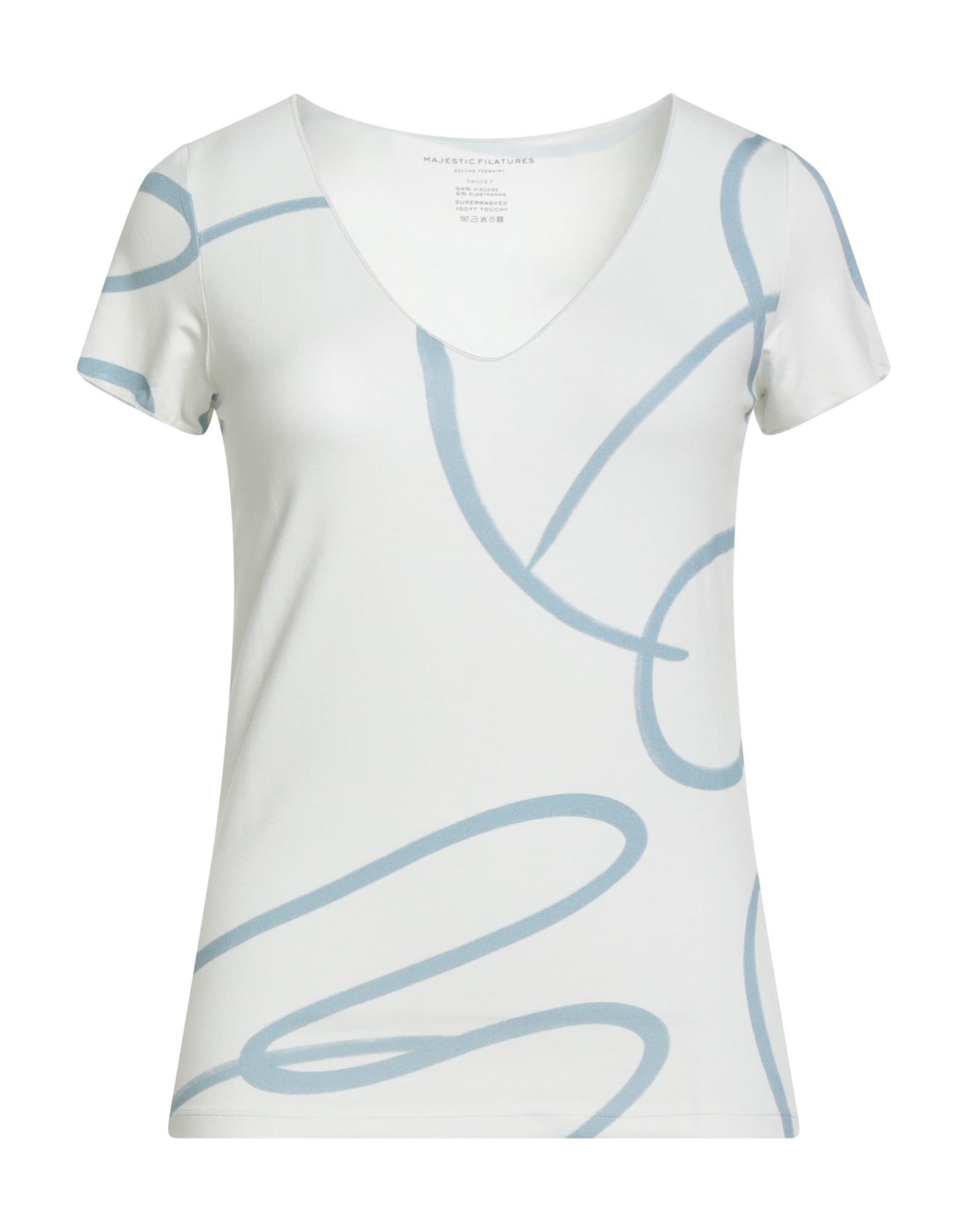 MAJESTIC FILATURES ΜΠΛΟΥΖΑΚΙΑ T-shirt