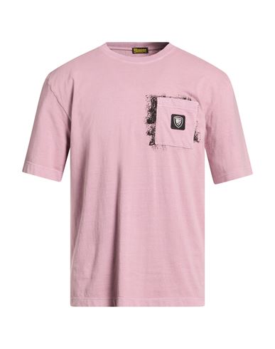 Blauer . Man T-shirt Antique Rose Size M Cotton In Pink
