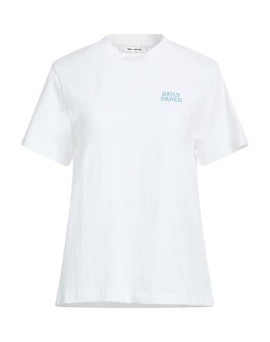 Daily Paper Woman T-shirt White Size L Cotton