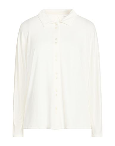Majestic Filatures Woman Shirt Ivory Size 1 Viscose, Elastane In White