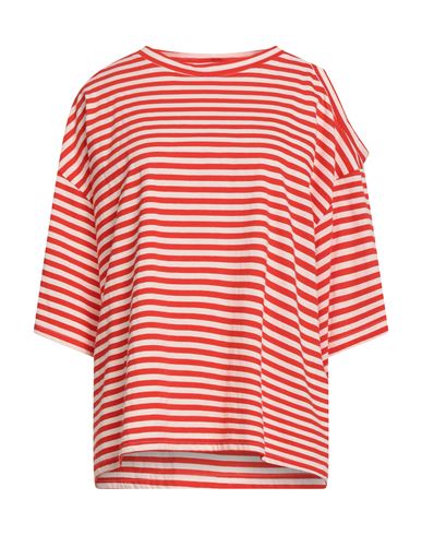 Thipo Think Positive Woman T-shirt Tomato Red Size Xl Cotton