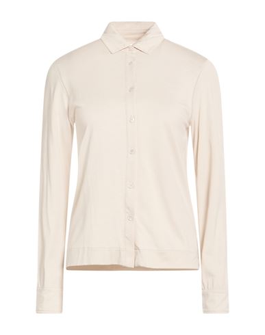 Majestic Filatures Woman Shirt Light Grey Size 1 Lyocell, Organic Cotton In Neutral