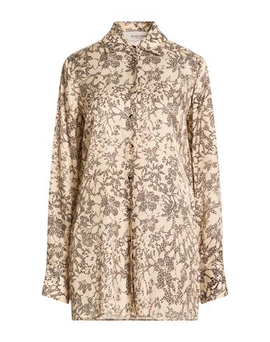 Hemd Damen Beige S Damen