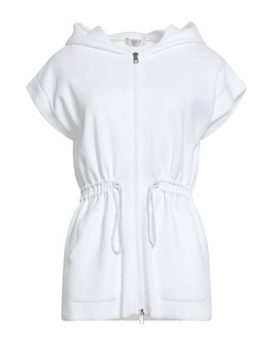 Panicale Woman Cardigan White Size 4 Cotton