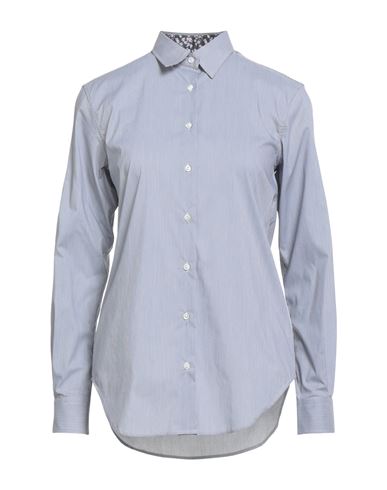 Xacus Woman Shirt Grey Size 10 Cotton, Polyamide, Elastane In Gray