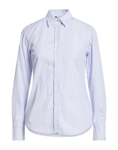 Caliban Woman Shirt Blue Size 14 Cotton