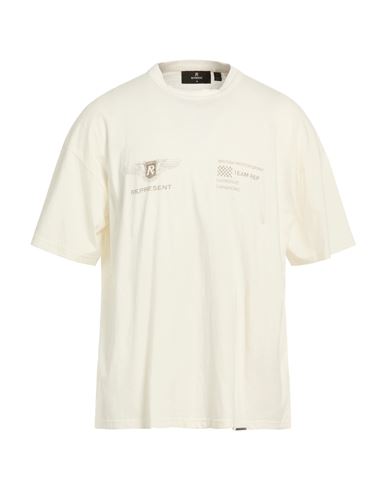 Represent Man T-shirt White Size M Cotton, Hemp