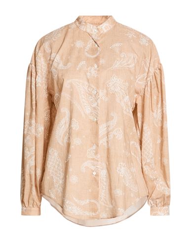 Camisa Mujer Beige 36,38,42,44 Mujer