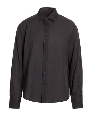 Rag & Bone Finch Textured Button Front Shirt In Brown