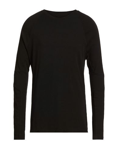 Thom Krom Man T-shirt Black Size Xxl Cotton, Modal, Elastane