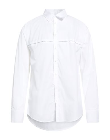 Dsquared2 Man Shirt White Size 42 Cotton