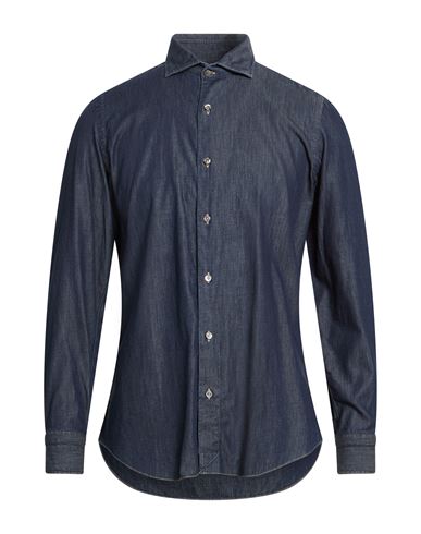Camisa vaquera Hombre Azul marino 41 Hombre