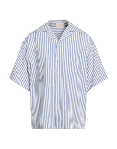 C.9.3 Man Shirt Blue Size L Cotton, Viscose, Polyester