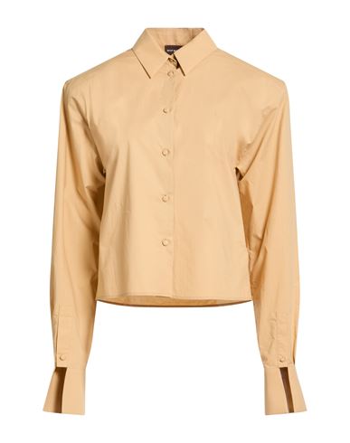 Mvp Wardrobe Woman Shirt Sand Size 8 Cotton In Nude