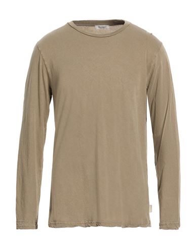 Crossley Man T-shirt Khaki Size Xxl Cotton In Sand
