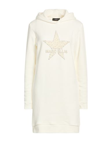 Marc Ellis Woman Sweatshirt White Size L Cotton