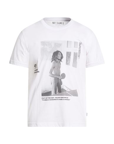 Ko Samui Man T-shirt White Size Xxl Cotton