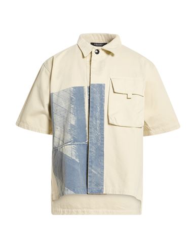 A-cold-wall* Man Shirt Ivory Size L Cotton In Neutral