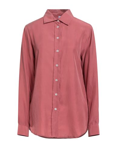 Fedeli Woman Shirt Antique Rose Size 8 Silk In Pink