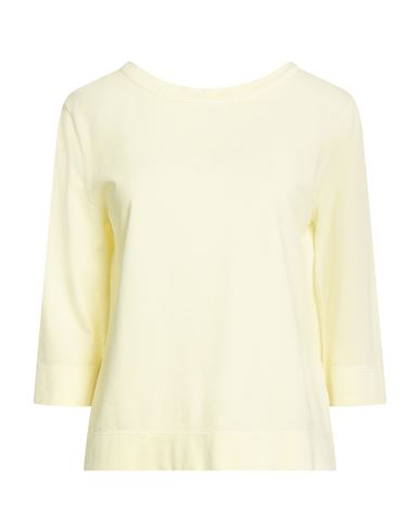 Fedeli Woman Top Pastel Yellow Size 6 Cotton