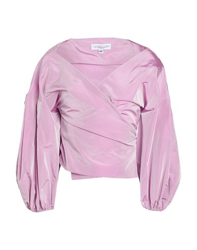 Giada Curti Resort Woman Top Lilac Size 10 Acetate, Polyester In Purple